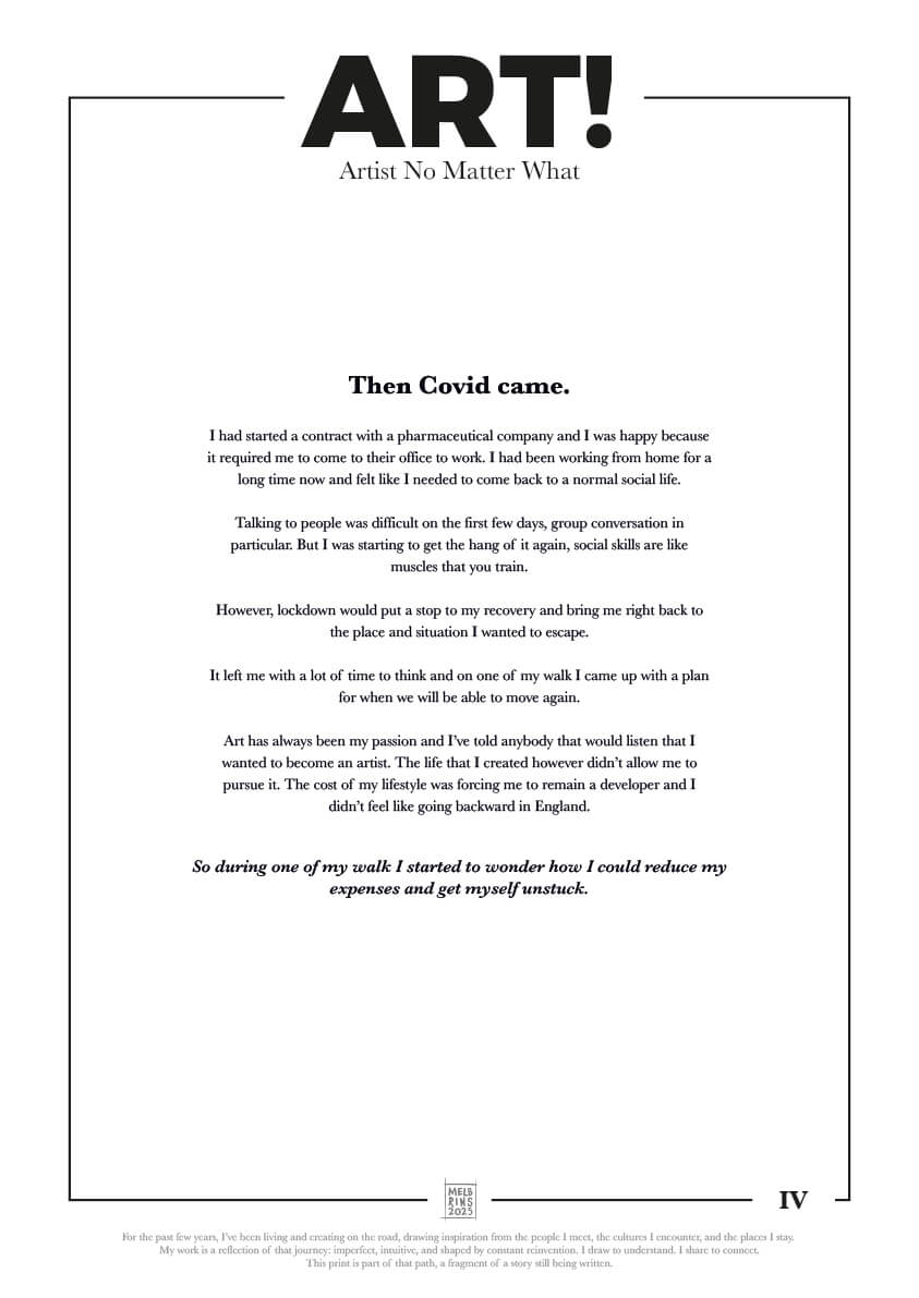 Artist No Matter What – Art! (Digital Download)