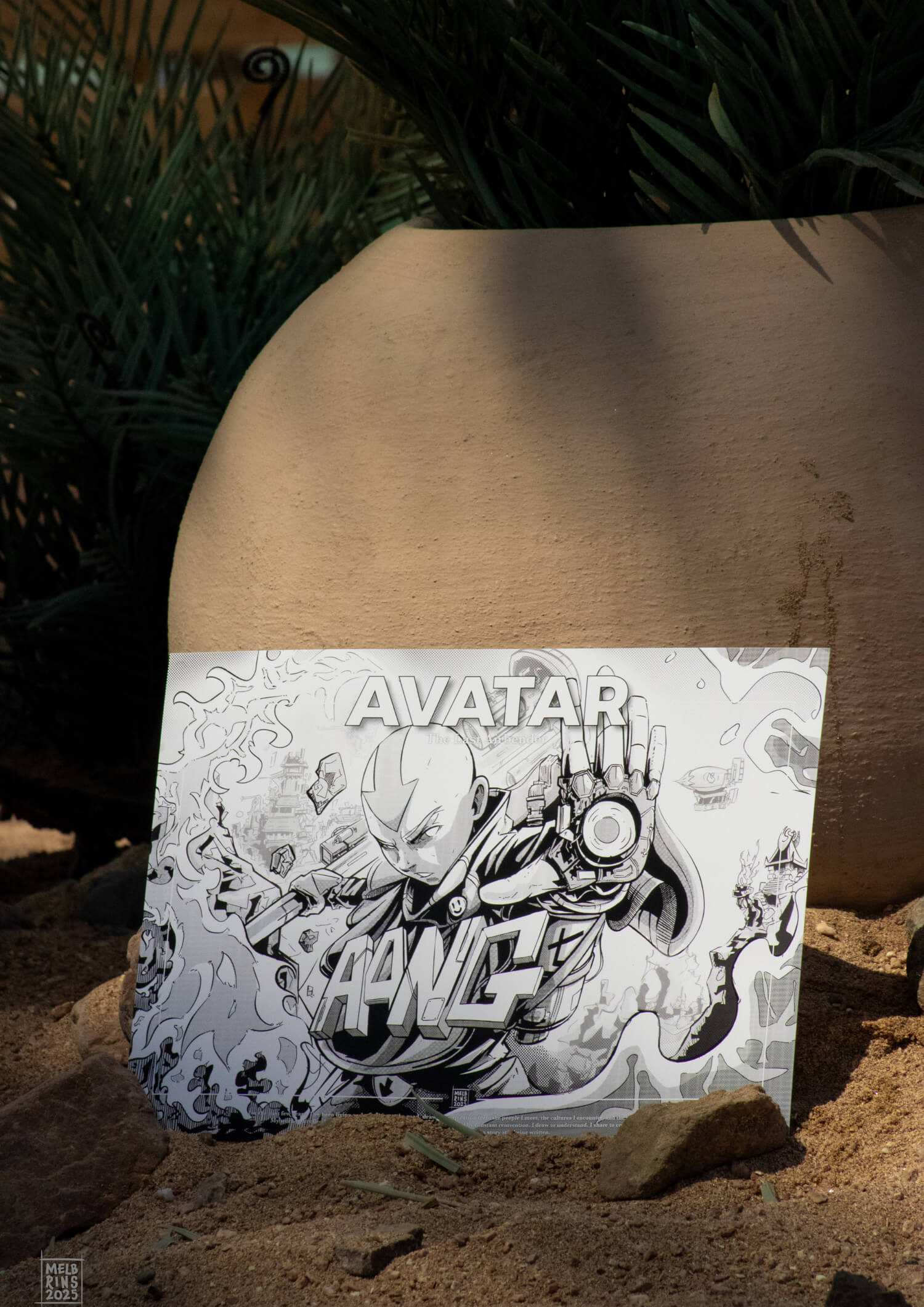 Fan Art - Avatar - Aang - Poster