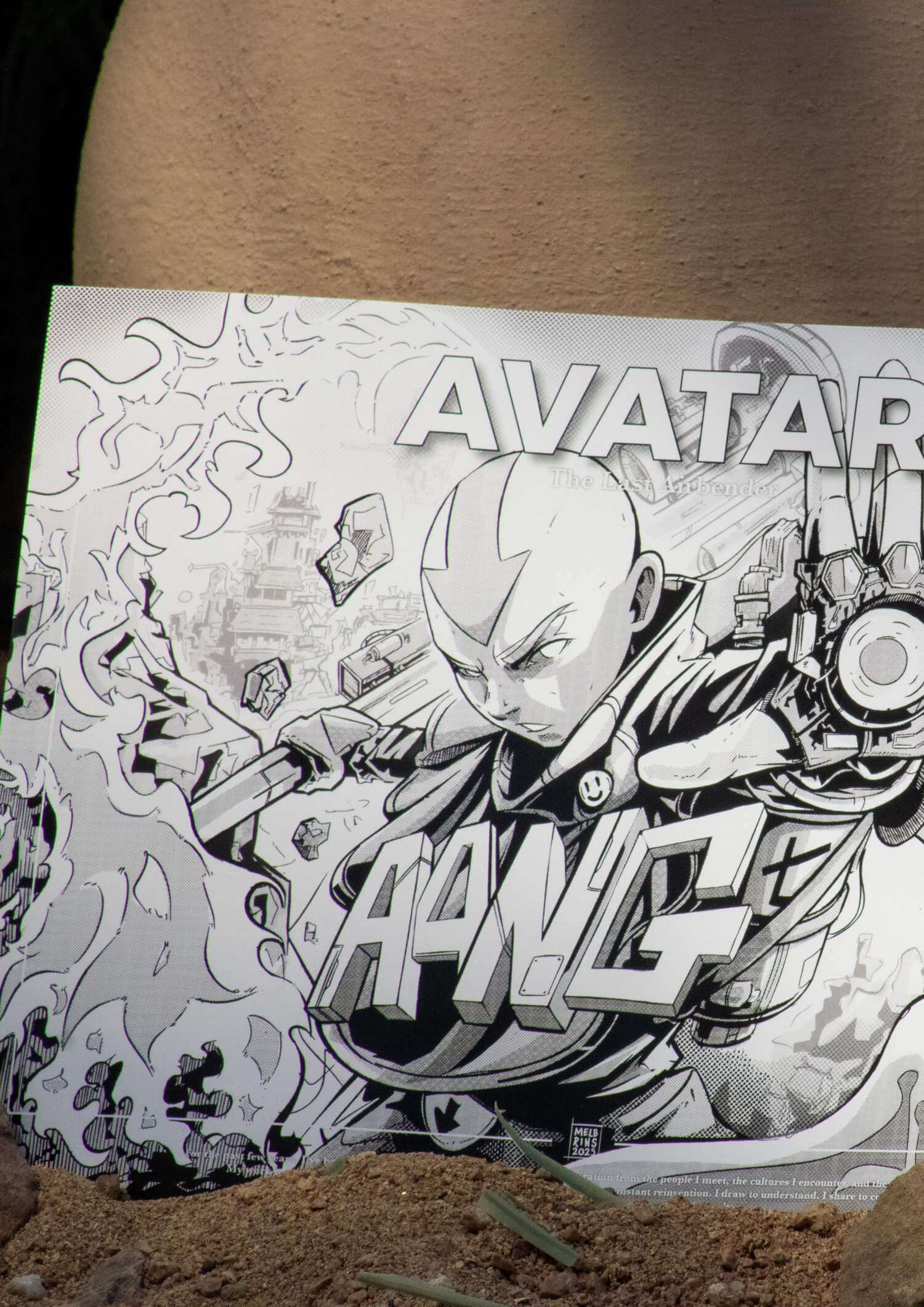 Fan Art - Avatar - Aang - Poster