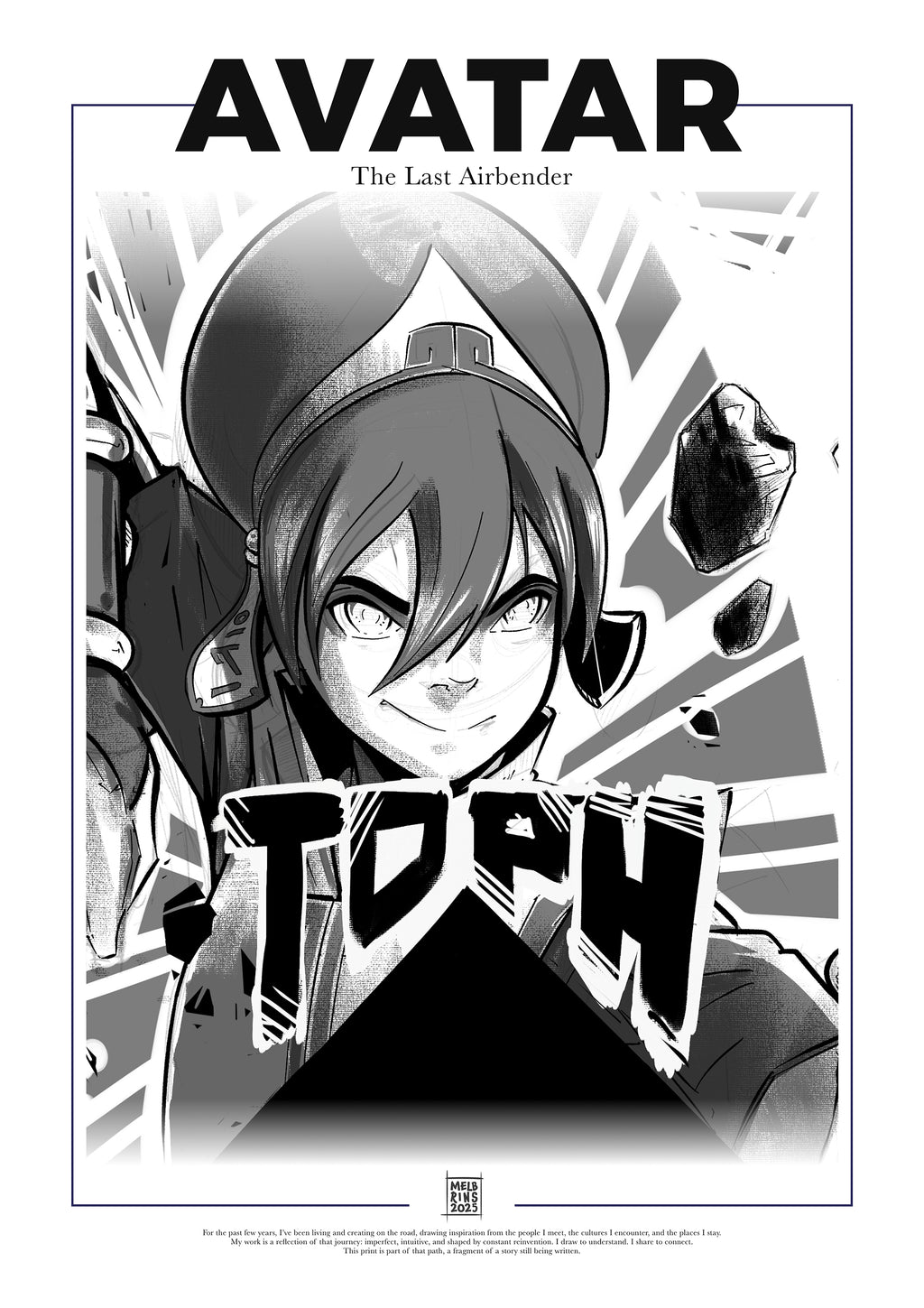 Fan Art - Avatar - Toph - Poster