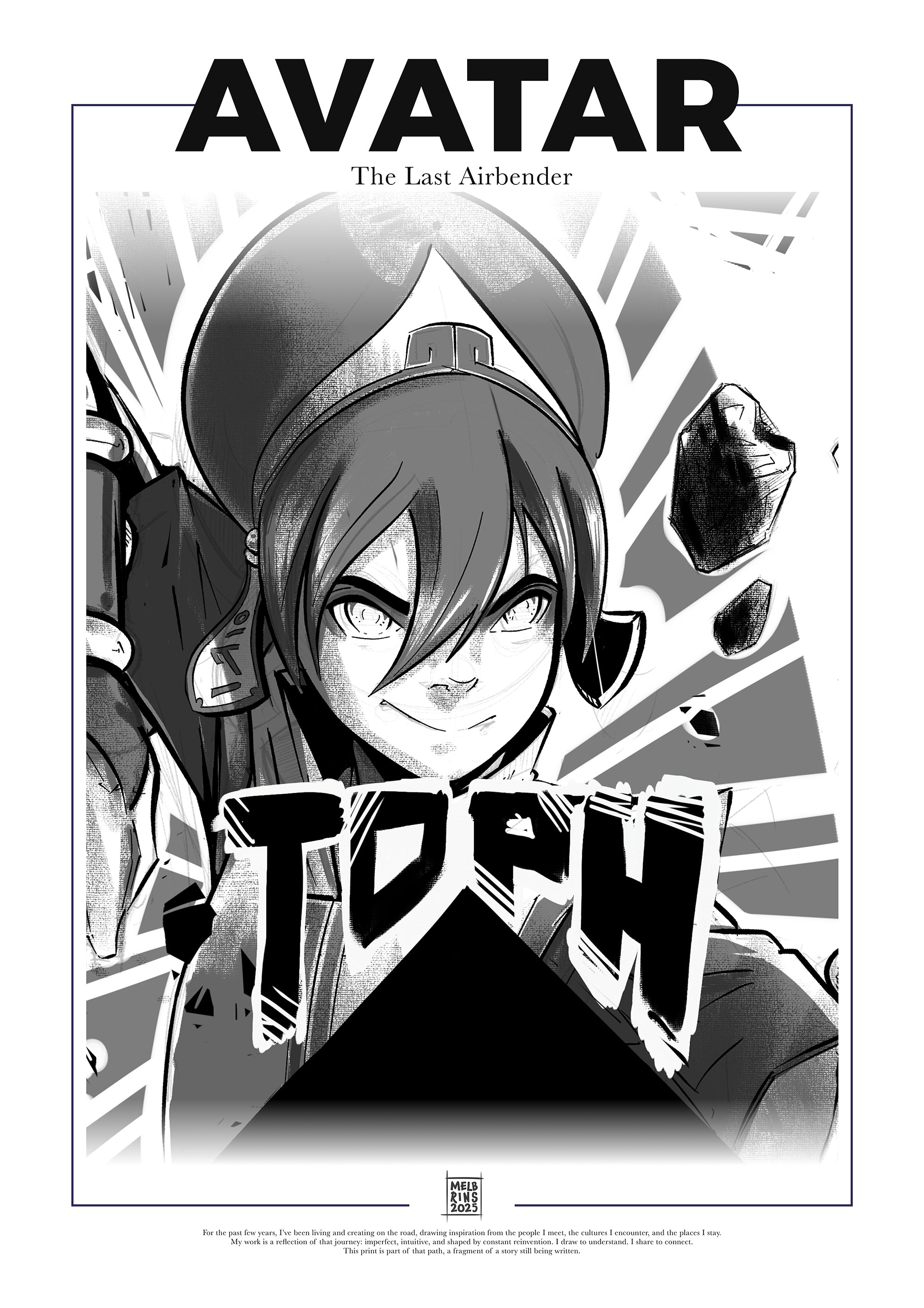 Fan Art - Avatar - Toph - Poster