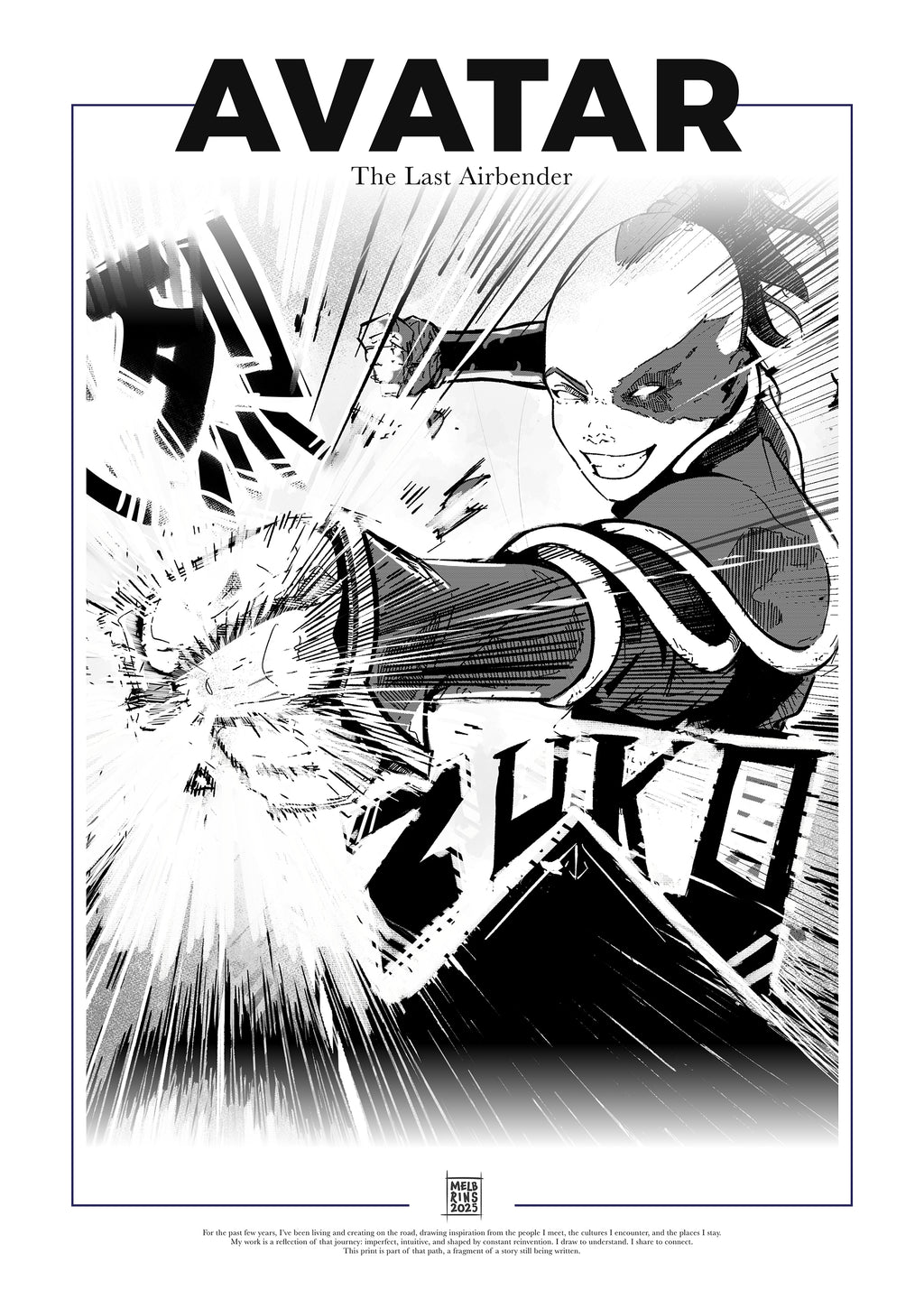 Fan Art - Avatar - Zuko - Poster