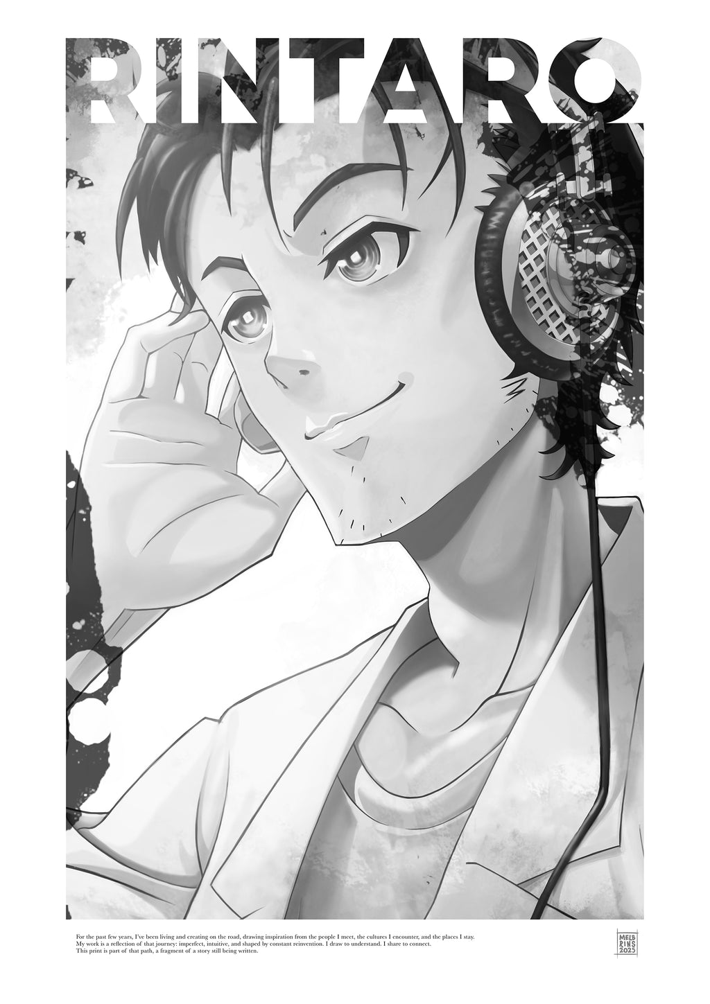 3D Series - Okabe Rintaro - Poster
