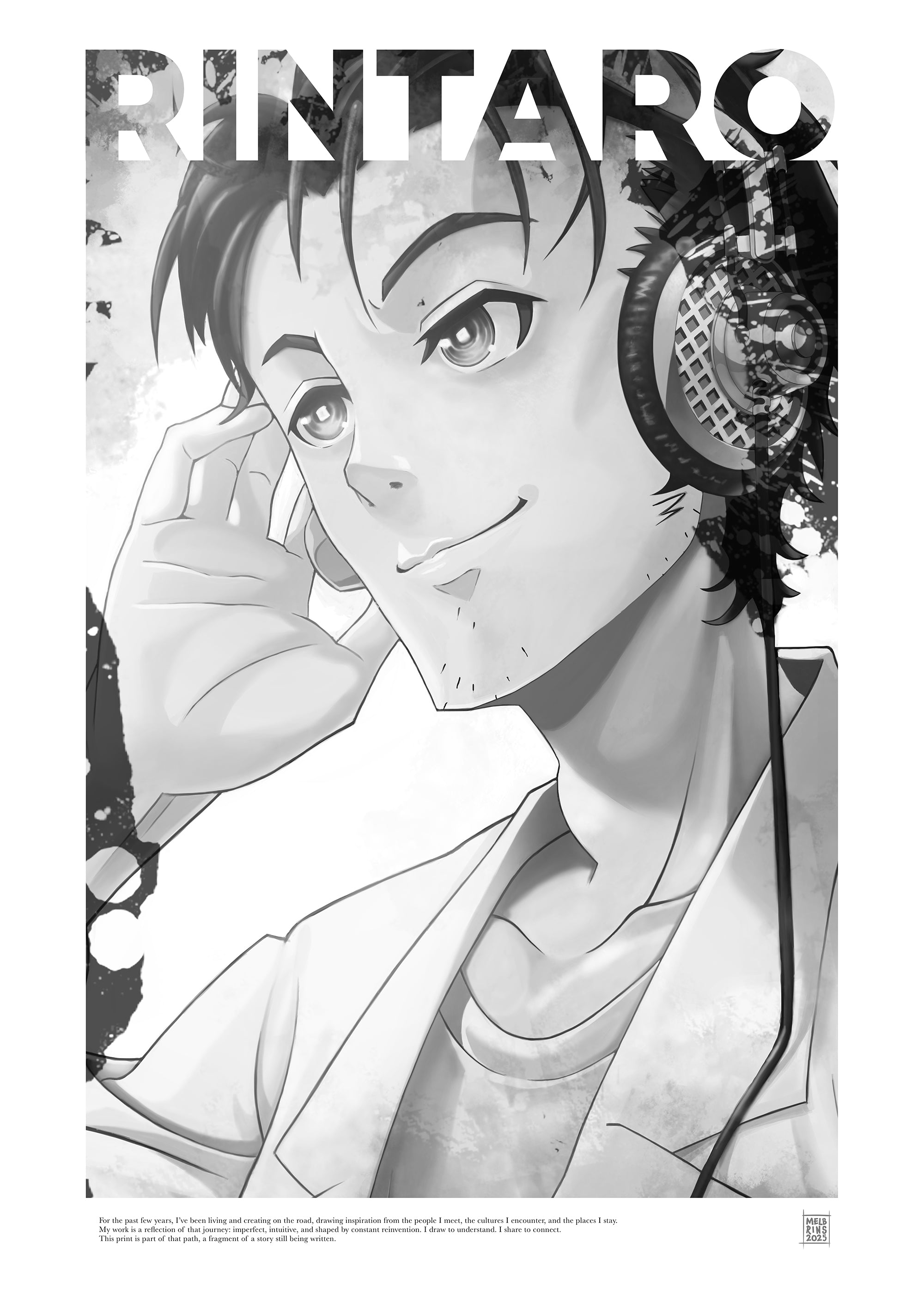 3D Series - Okabe Rintaro - Poster
