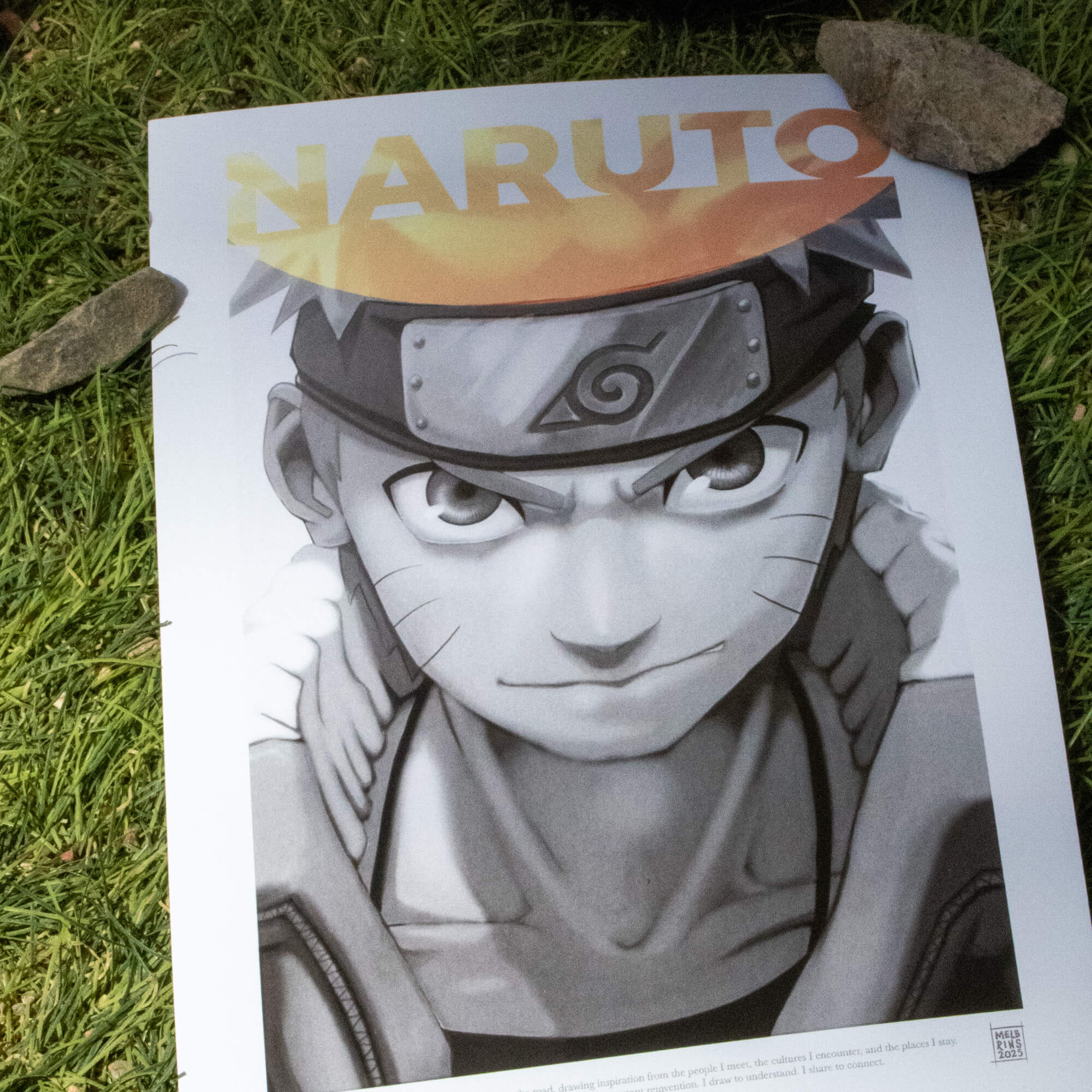 3D Series - Naruto - Poster