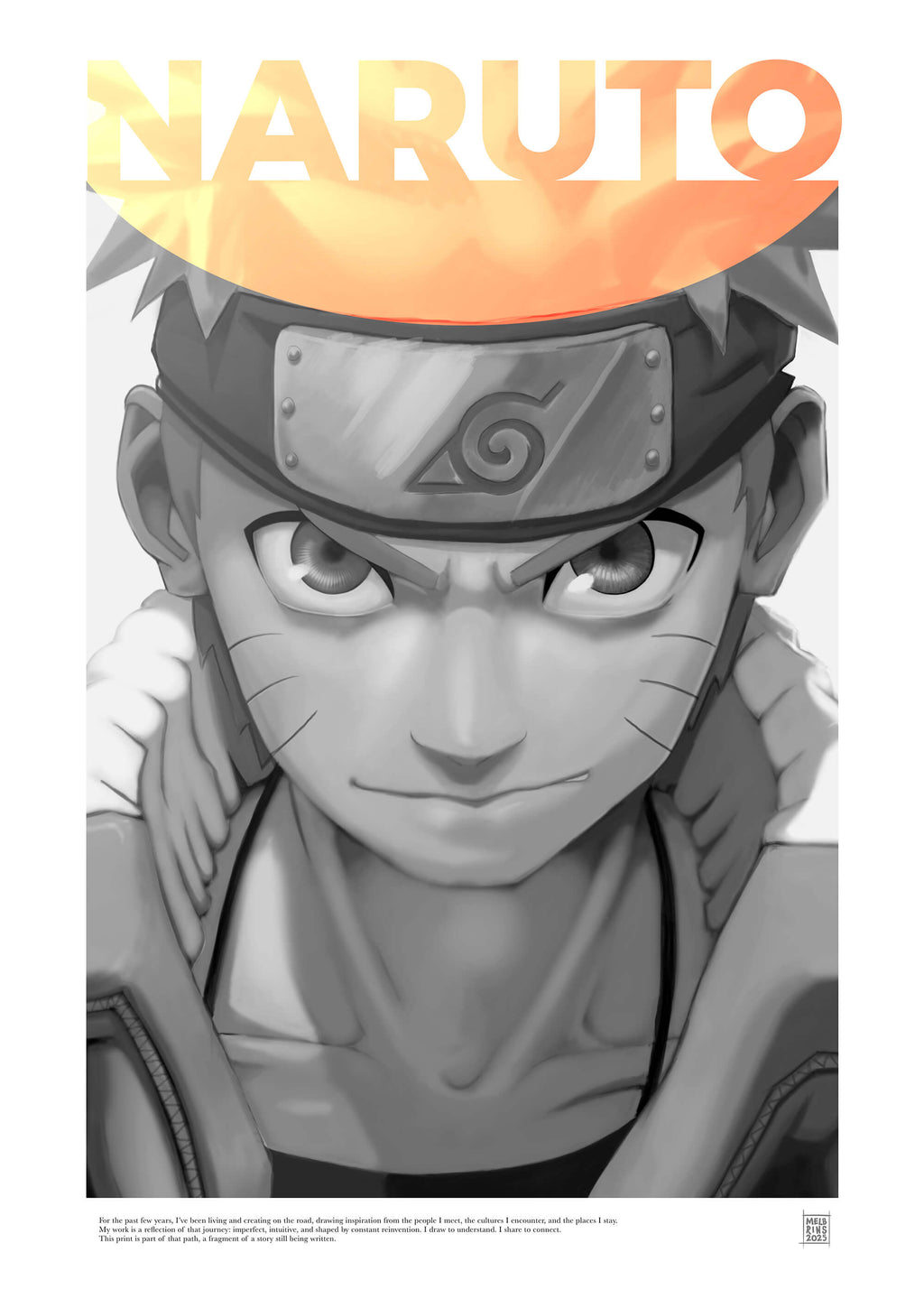 3D Series - Naruto - Poster