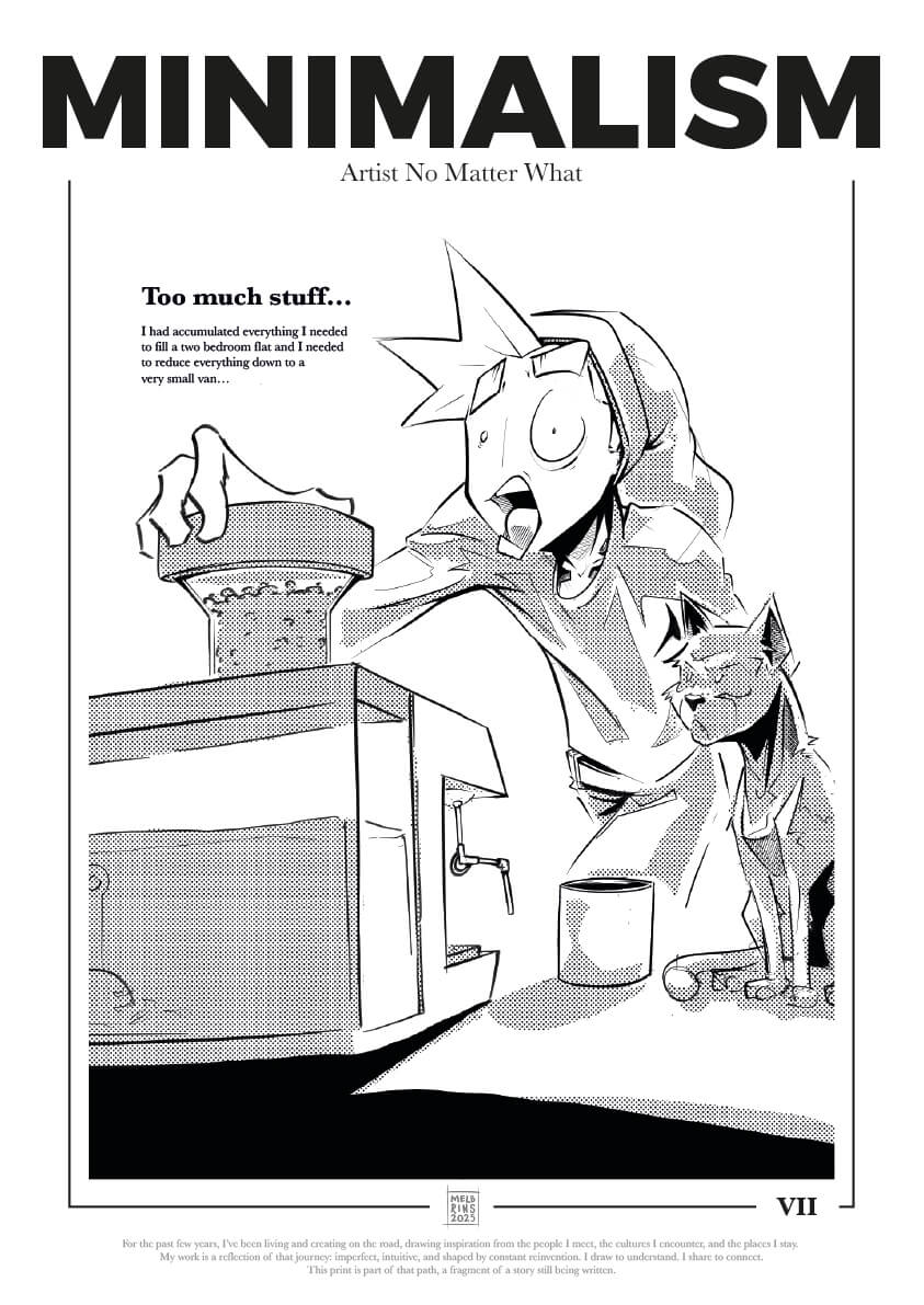 Artist No Matter What — MINIMALISM (VII) | Downsizing Before the Road