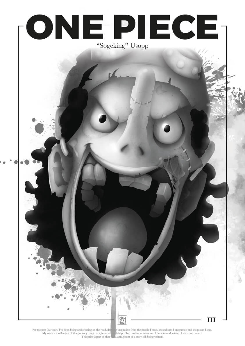 Fan Art - One Piece - Usopp "Sogeking" - Poster