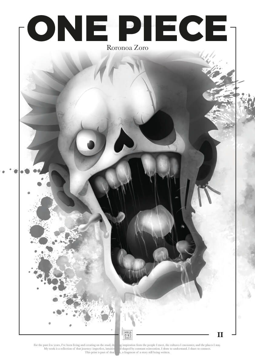 Fan Art - One Piece - Zoro Roronoa - Poster