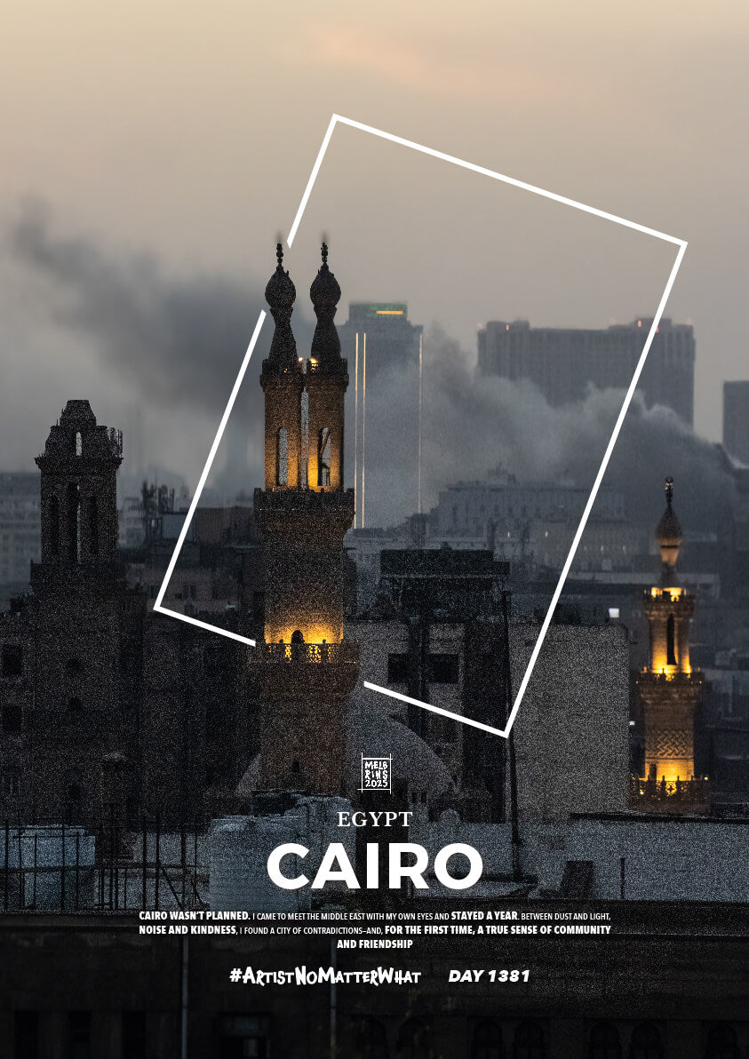 Cairo, Egypt | Minarets at Dusk | Travel Photography Print
