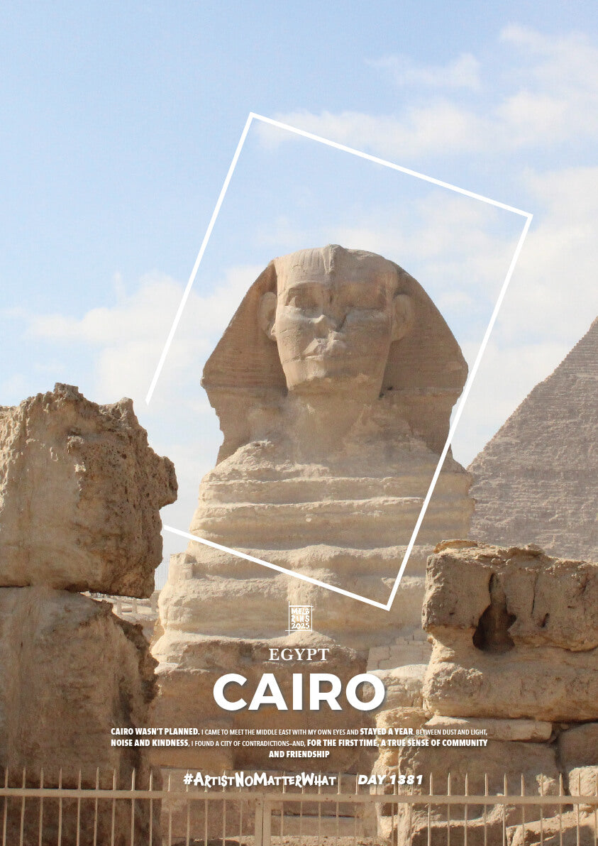 Cairo, Egypt | The Great Sphinx | Travel Photography Print