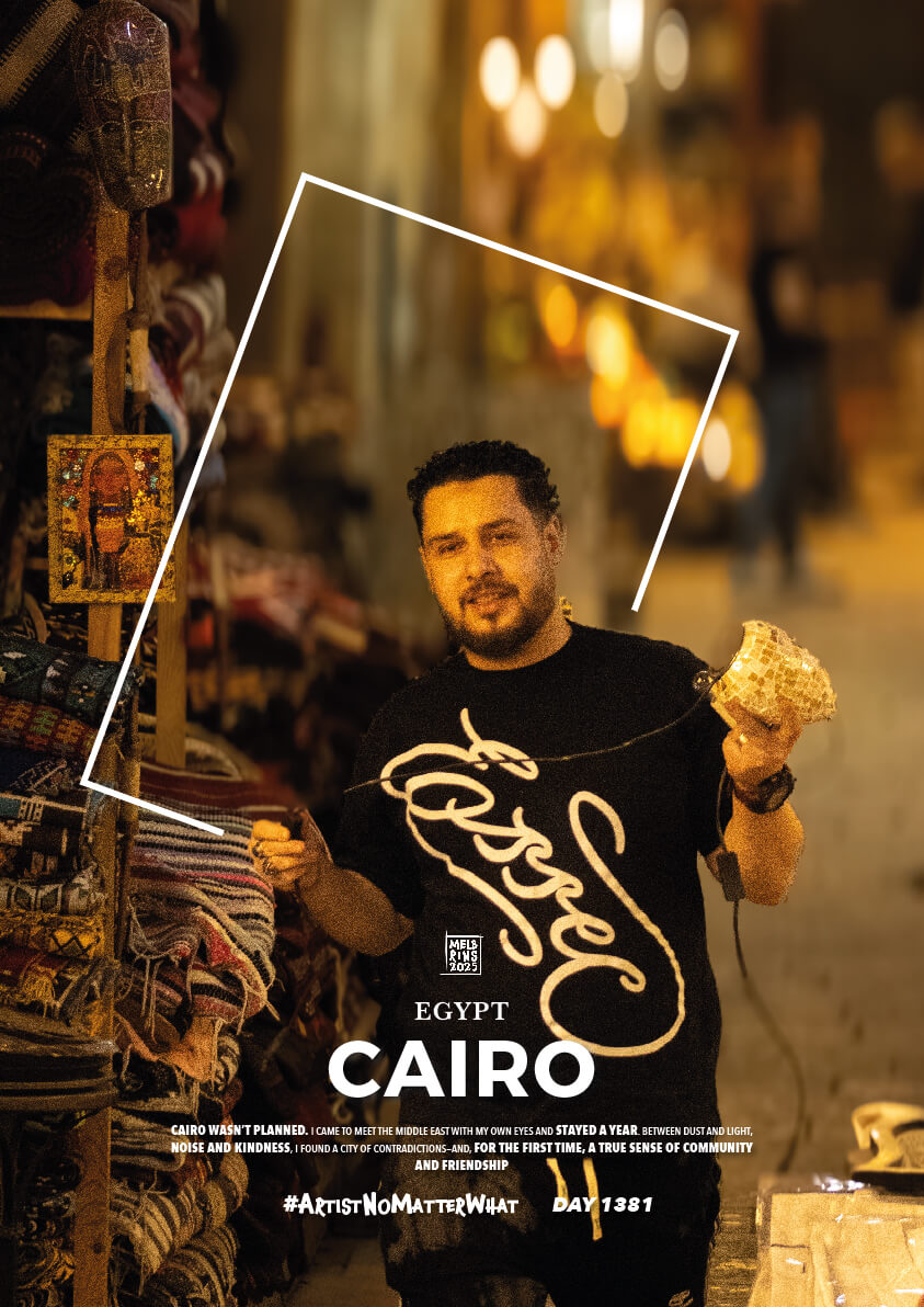 Cairo, Egypt | Khan el-Khalili Vendor (Night Market) | Travel Photography Print